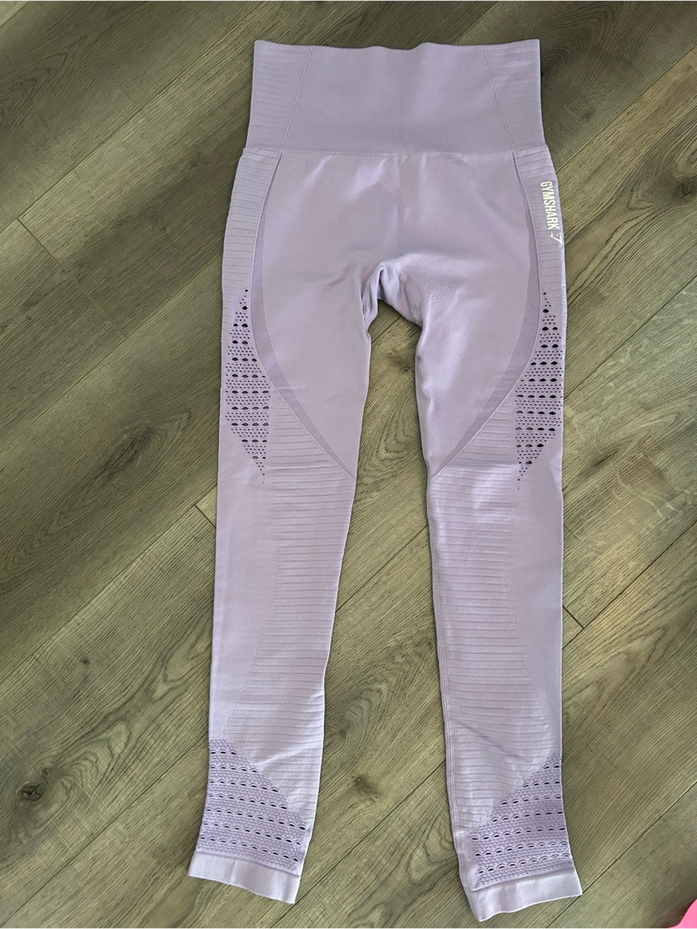 Gymshark Seamless High-Waist Workout Leggings - Dusty Lavender